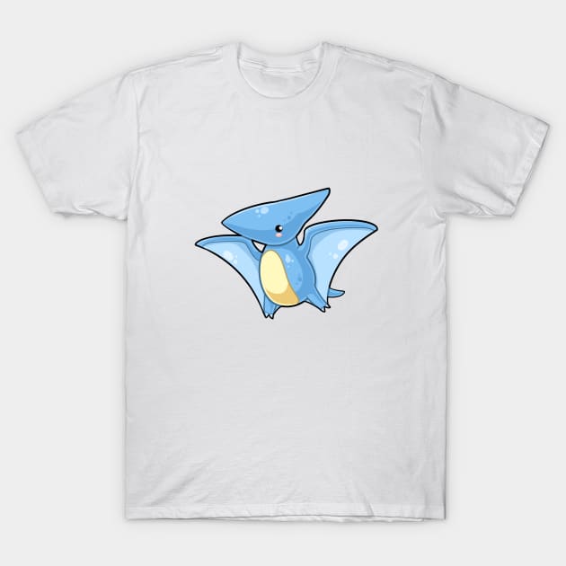 Kawaii dinosaur - Pterodactyl T-Shirt by Japanese Designs